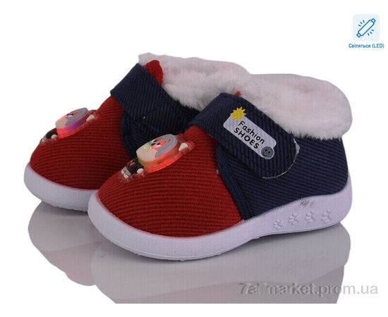 Фотография Пинетки зима 903 red LED (12 пар р.16-21) "KEWK" недорого оптом от прямого поставщика, изображение 2