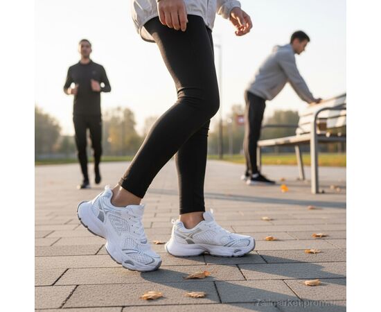 Фотография Кроссовки женские модные Весна/осень JQ12-2 (8 пар р.36-41) "DaFuYuan" недорого оптом от прямого поставщика, изображение 2