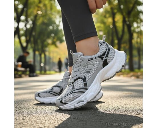 Фотография Кроссовки женские модные Весна/осень JQ12-5 (8 пар р.36-41) "DaFuYuan" недорого оптом от прямого поставщика, изображение 2