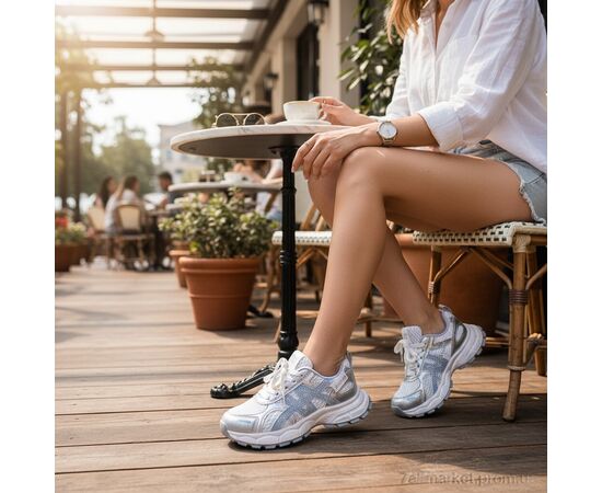 Фотография Кроссовки женские модные Весна/осень JQ2-3 (8 пар р.36-41) "DaFuYuan" недорого оптом от прямого поставщика, изображение 2