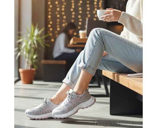 Фотография Кроссовки женские модные Весна/осень JQ2-5 (8 пар р.36-41) "DaFuYuan" недорого оптом от прямого поставщика, изображение 2