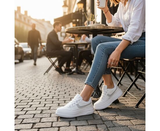 Фотография Кроссовки женские модные Весна/осень MD8-2 (8 пар р.36-41) "DaFuYuan" недорого оптом от прямого поставщика, изображение 2