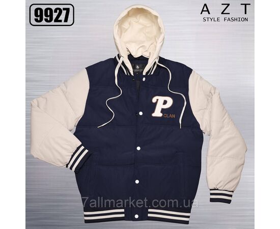 Куртка-бомбер чоловіча зимова з капюшоном розміри 46-54 (4цв) "REMAIN" купити недорого від прямого постачальника, зображення 2