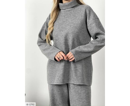 Фотография Женский стильный ангоровый костюм большие размеры р.50-52 (6цв) "ANNABELLE" купить недорого от прямого поставщика, изображение 9