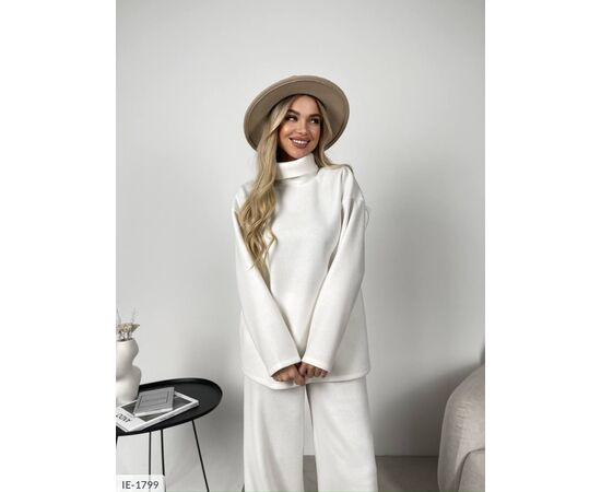 Фотография Женский стильный ангоровый костюм большие размеры р.50-52 (6цв) "ANNABELLE" купить недорого от прямого поставщика, изображение 5