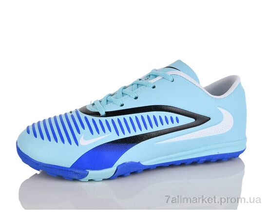 Фотография Футбольная обувь детские Весна/осень K91 блакитний (8 пар р.33-38) "Presto" недорого оптом от прямого поставщика, изображение 2