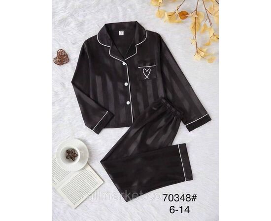 Фотография Пижама подросток на девочку размеры 6-14(2цв) "FLOWER" недорого от прямого поставщика, изображение 2