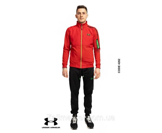 Фотография Спортивный мужской костюм на байке UA размеры S-2XL (5цв)  "REMAIN" недорого от прямого поставщика, изображение 5