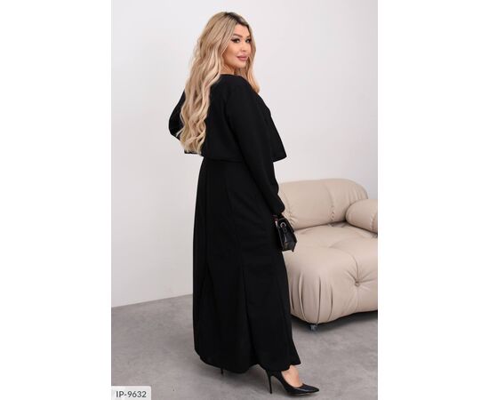 Фотография Женский костюм комплект платье с болеро большие размеры р.50-52;54-56;58-60 (4цв) "VIKA" купить недорого от прямого поставщика, изображение 16