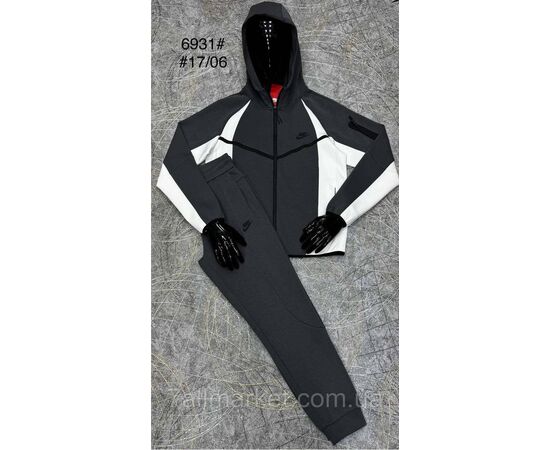 Фотография Спортивный костюм мужской на манжете размеры L-4XL(3цв)"PROSTOMEN" недорого от прямого поставщика, изображение 3