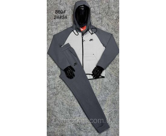 Фотография Спортивный костюм мужской на манжете  размеры L-4XL(4цв)"PROSTOMEN" недорого от прямого поставщика, изображение 3