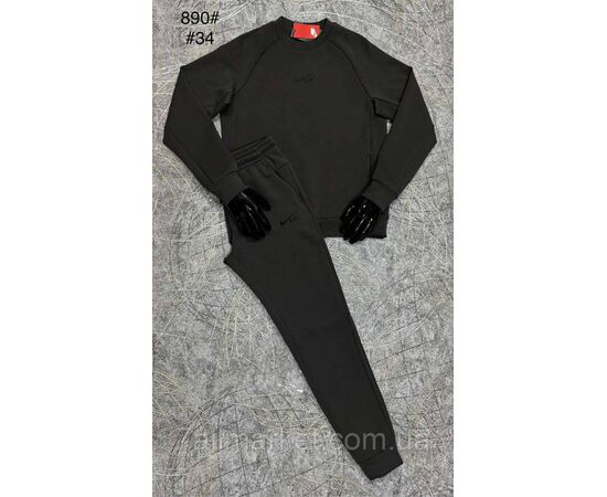 Фотография Спортивный костюм мужской на манжете  размеры L-4XL(4цв)"PROSTOMEN" недорого от прямого поставщика, изображение 2