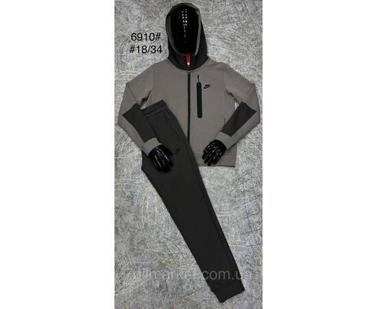 Фотография Спортивный костюм мужской на манжете  размеры L-4XL(4цв)"PROSTOMEN" недорого от прямого поставщика, изображение 4