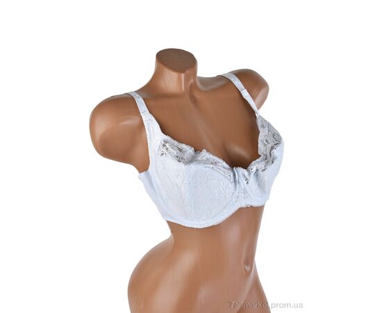 Фотография Бюстгальтер Весна/осень D0168 (12170) white mix (6 шт. р.сетка 75-95) "Obuvok" недорого оптом от прямого поставщика, изображение 3