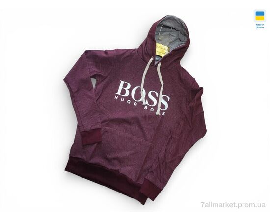 Фотография Батник мужской Весна/осень 23HB бордовий (4 шт. р.сетка M-2XL) "Sport style" недорого оптом от прямого поставщика, изображение 2