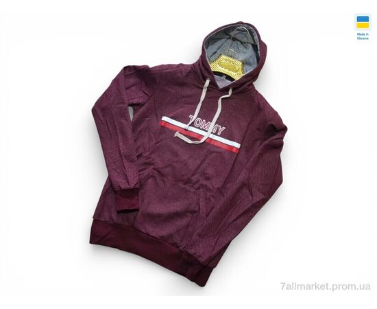 Фотография Батник мужской Весна/осень 23T.mmy бордо (4 шт. р.сетка M-2XL) "Sport style" недорого оптом от прямого поставщика, изображение 2