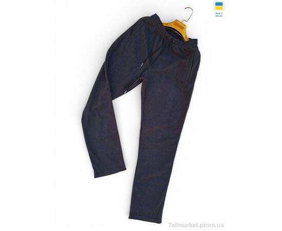 Спортивні штани чоловічі Весна/осінь 20-1Pu т.сірий (5 шт. р.сітка50-58) "Sport style" недорого оптом від прямого постачальника, зображення 2