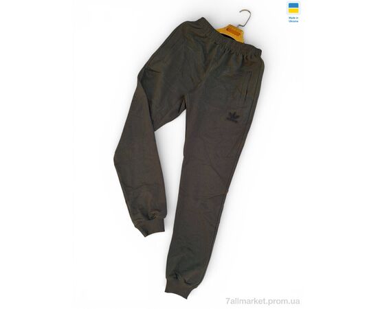 Спортивні штани чоловічі Весна/осінь 2Ad хакі (5 шт. р.сітка46-54) "Sport style" недорого оптом від прямого постачальника, зображення 2