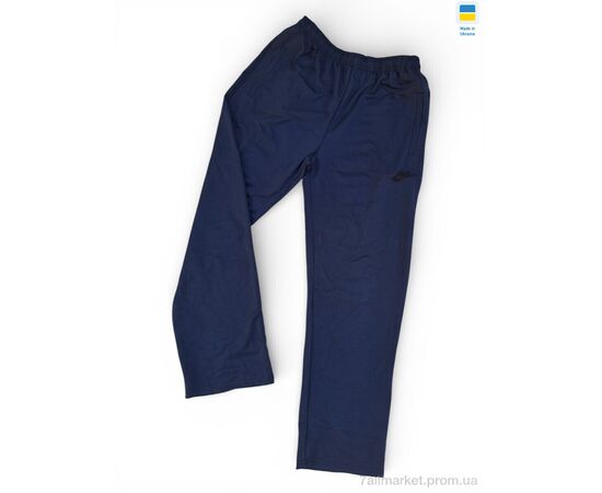 Спортивні штани чоловічі Весна/осінь 10Ni синій (5 шт. р.сітка56-64) "Sport style" недорого оптом від прямого постачальника, зображення 2