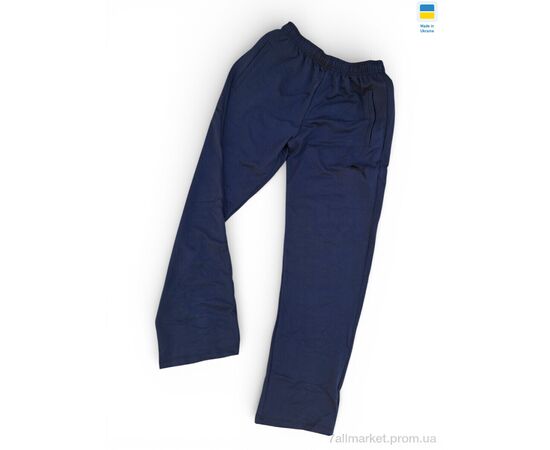 Спортивні штани чоловічі Весна/осінь 20Pu синій (5 шт. р.сітка50-58) "Sport style" недорого оптом від прямого постачальника, зображення 2