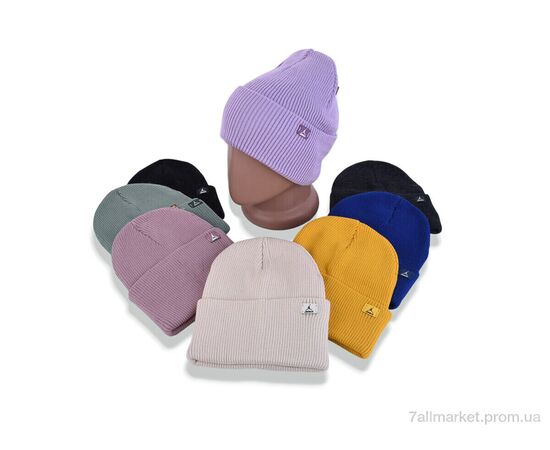 Фотография Шапка детская Зима 3500-1 mix (5 шт. р.сетка 54-56) "Red Hat" недорого оптом от прямого поставщика, изображение 2