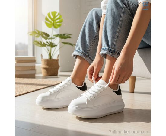 Фотография Кроссовки женские модные Весна/осень 82-5 піна (8 пар р.36-41) "Захар-Gold" недорого оптом от прямого поставщика, изображение 3