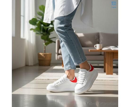 Фотография Кроссовки женские модные Весна/осень 82-6 піна (8 пар р.36-41) "Захар-Gold" недорого оптом от прямого поставщика, изображение 2