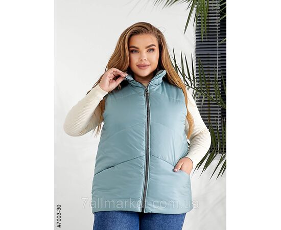 Фотография Жилетка жіноча на холофайбері батал 54,56,58 (5цв) "NOWEMBER" недорого от прямого поставщика, изображение 5