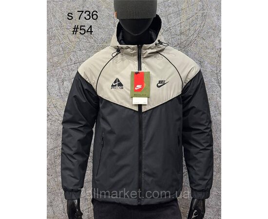 Куртка чоловіча демісезонна/двостороння розміри L-4XL (4 кв) "PROSTOMEN" недорого від прямого постачальника, зображення 4