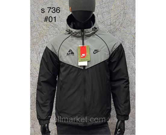 Куртка чоловіча демісезонна/двостороння розміри L-4XL (4 кв) "PROSTOMEN" недорого від прямого постачальника, зображення 5