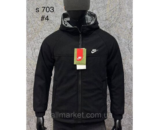 Куртка чоловіча демісезонна/двостороння розміри L-4XL (5 кв) "PROSTOMEN" недорого від прямого постачальника, зображення 4