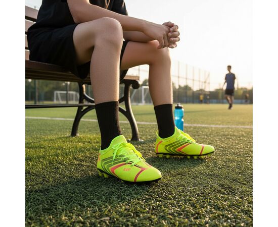 Фотография Футбольная обувь детские Весна/осень C08 yellow (12 пар р.36-41) "ASHIGULI" недорого оптом от прямого поставщика, изображение 2