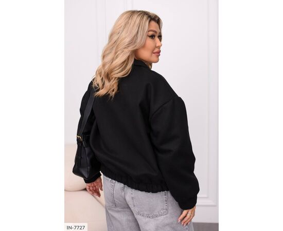 Фотография Бомбер женский большого размера р.50-52;54-56;58-60 (4цв) "VIKA" купить недорого от прямого поставщика, изображение 3