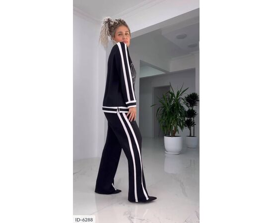 Фотография Костюм двойка женский большие размеры р.46-48;50-52;54-56;58-60 "VLADA" купить недорого от прямого поставщика, изображение 2