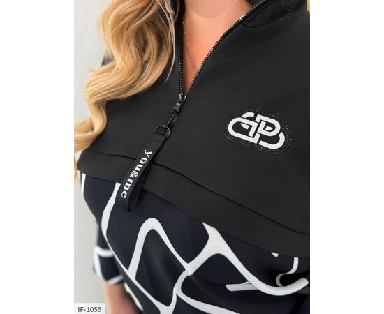 Фотография Костюм женский со штанами большие размеры р.46-48;50-52;54-56;58-60;62-64 "VLADA" купить недорого от прямого поставщика, изображение 5