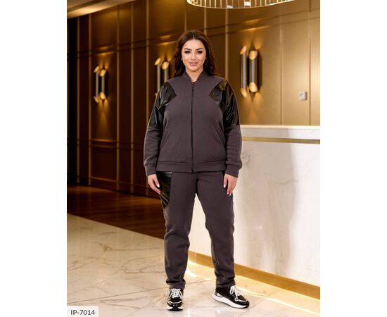 Жіночий прогулянковий костюм зі штанами великі розміри р.50-52;54-56;58-60;62-64 "LETTI" купити недорого від прямого постачальника, зображення 39