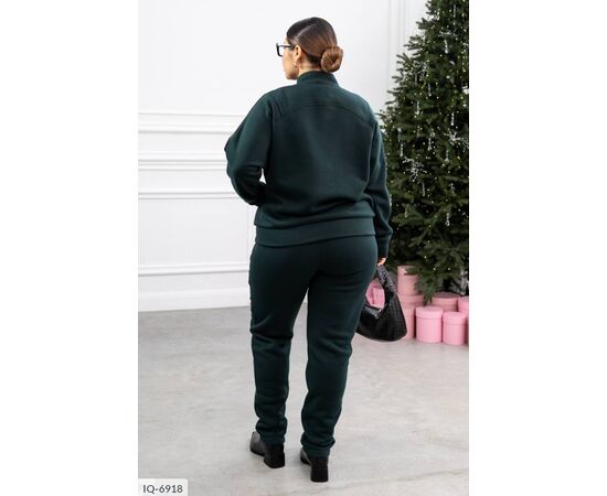 Жіночий прогулянковий костюм зі штанами великі розміри р.50-52;54-56;58-60;62-64 "LETTI" купити недорого від прямого постачальника, зображення 4