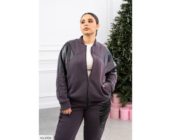 Жіночий прогулянковий костюм зі штанами великі розміри р.50-52;54-56;58-60;62-64 "LETTI" купити недорого від прямого постачальника, зображення 11