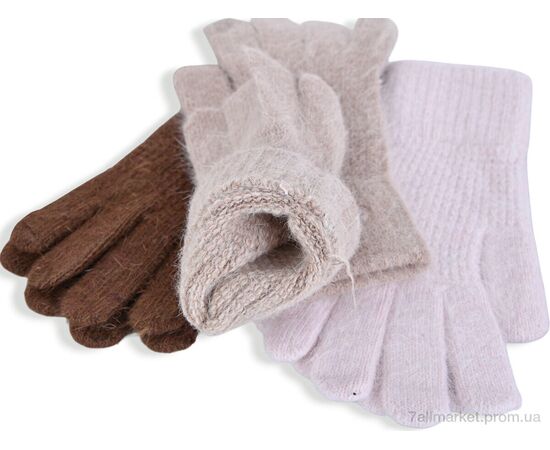 Фотография Перчатки женские Зима 2406 mix (12 шт. р.сетка One size) "CAP" недорого оптом от прямого поставщика, изображение 2