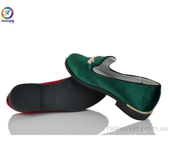 Туфлі дитячі зручні Весна/осінь 119-16 (8 пар р.32-37) "Леопард" недорого оптом від прямого постачальника, зображення 2