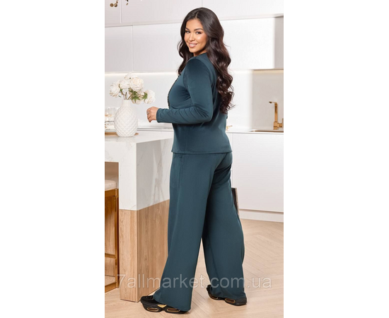 Фотография Костюм женский спортивный велюровый (46-60) "LADA" недорого от прямого поставщика, изображение 3