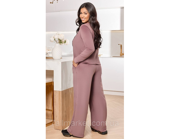 Фотография Костюм женский спортивный велюровый (46-60) "LADA" недорого от прямого поставщика, изображение 3