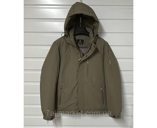 Куртка чоловіча зимова з капюшоном розміри 48-56 (2 кв) "SKAY" купити недорого від прямого постачальника, зображення 2