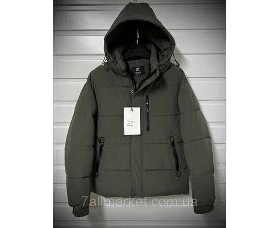 Куртка чоловіча зимова з капюшоном розміри 48-58 (3 кв) "SKAY" купити недорого від прямого постачальника, зображення 2