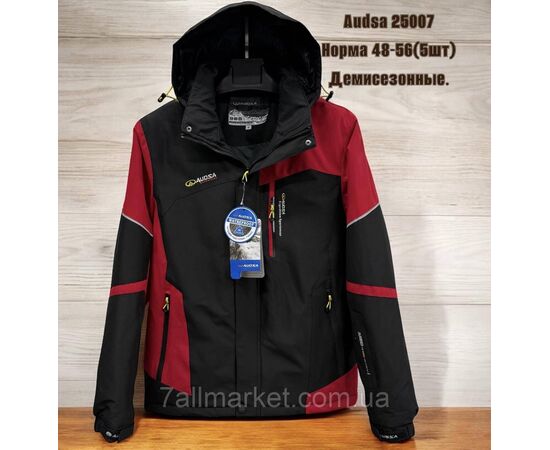 Куртка чоловіча демісезонна з капюшоном р-ри 48-56 (5кол) "SKAY" недорого від прямого постачальника, зображення 2