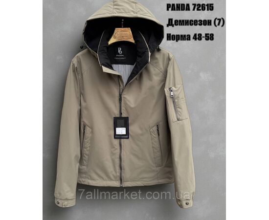 Куртка чоловіча демісезонна з капюшоном р-ри 48-58 (4кол) "SKAY" недорого від прямого постачальника, зображення 4