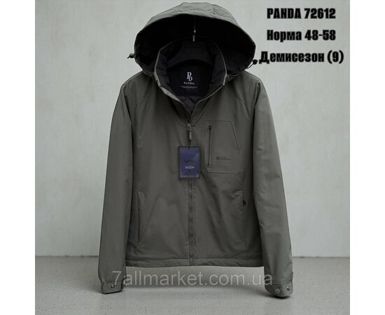 Куртка чоловіча демісезонна з капюшоном р-ри 48-58 (4кол) "SKAY" недорого від прямого постачальника, зображення 2