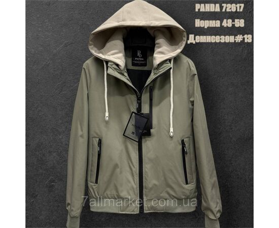 Куртка чоловіча демісезонна з капюшоном р-ри 48-58 (5кол) "SKAY" недорого від прямого постачальника, зображення 4