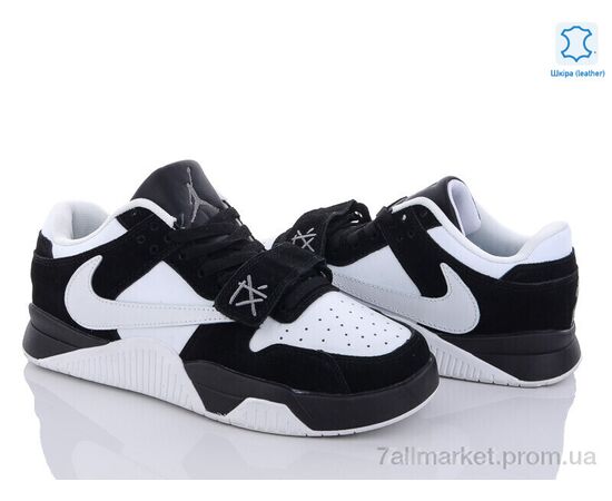 Фотография Кроссовки мужские модные Весна/осень JR white-black (6 пар р.41-45) "Fabullok" недорого оптом от прямого поставщика, изображение 2