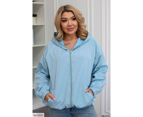 Фотография Ветровка женская большого размера р.46-48;50-52;54-56;58-60 (5цв) "VLADA" купить недорого от прямого поставщика, изображение 6
